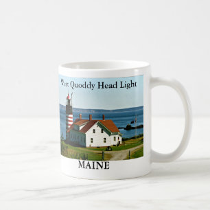West Quoddy Head Light, Maine Mug