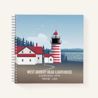 West Quoddy Head Lighthouse Notebook