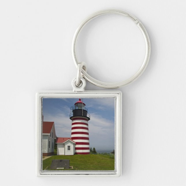 West Quoddy Head Lighthouse State Park is the Key Ring (Front)