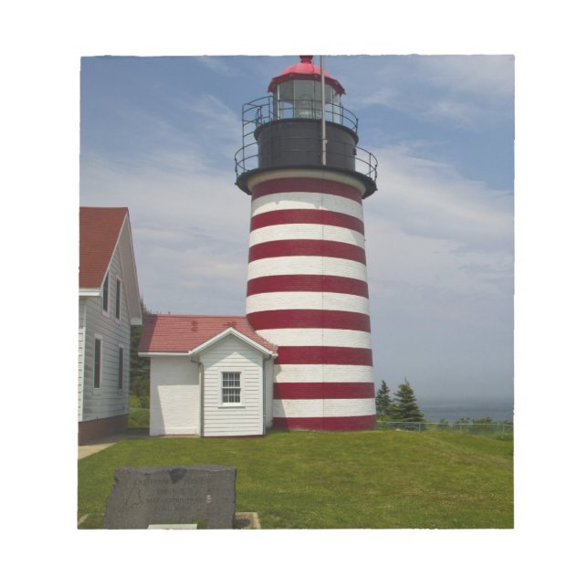 West Quoddy Head Lighthouse State Park is the Notepad (Front)