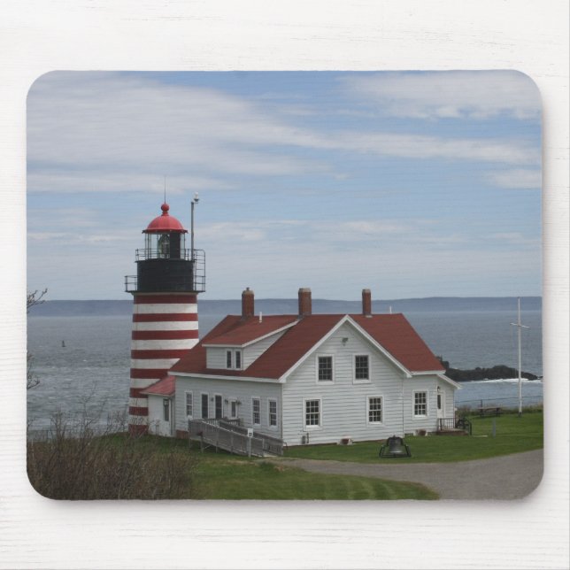 West Quoddy Head Mouse Pad (Front)