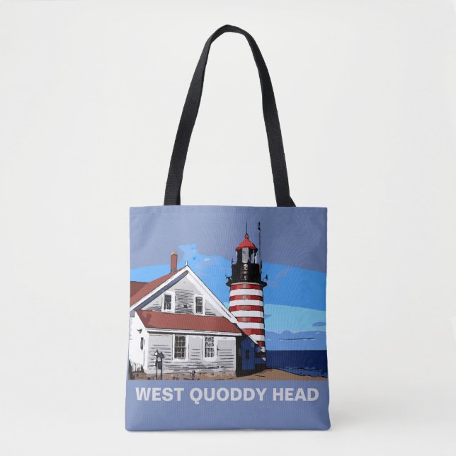 WEST QUODDY HEAD TOTE BAG (Front)