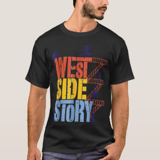 West Retro Musical Romance Movies Classic Arts Sid T-Shirt