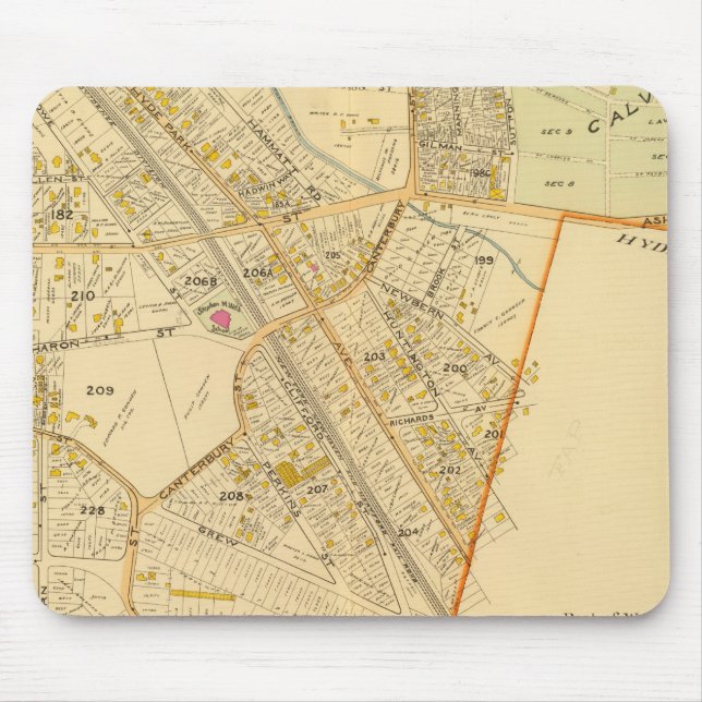 West Roxbury, Massachusetts 2 Mouse Pad (Front)