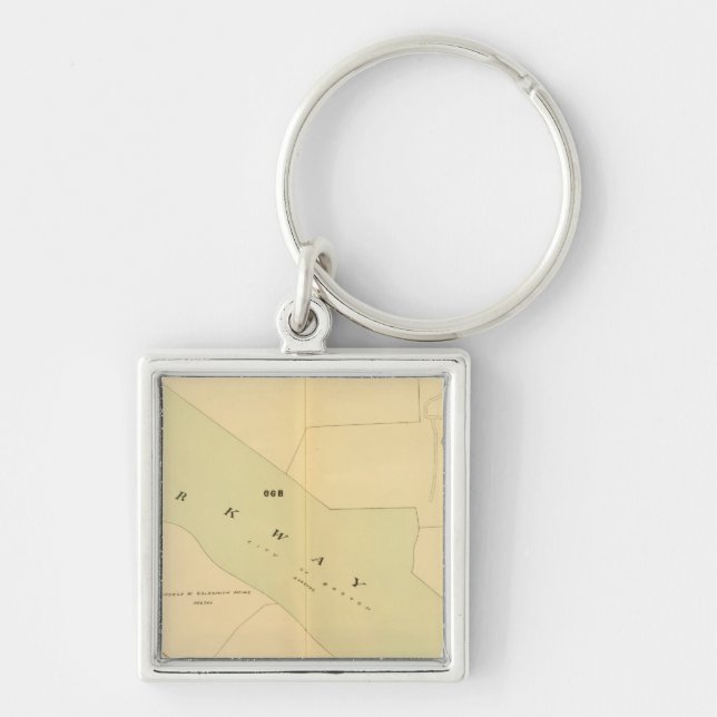 West Roxbury, Massachusetts 4 Key Ring (Front)