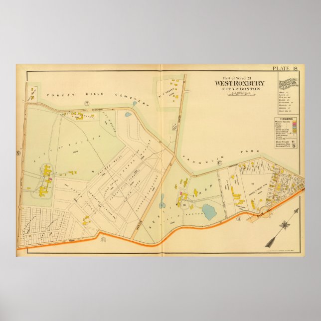 West Roxbury, Massachusetts Poster (Front)