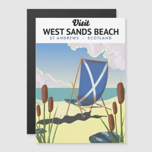 West Sands Beach, St Andrews Scotland