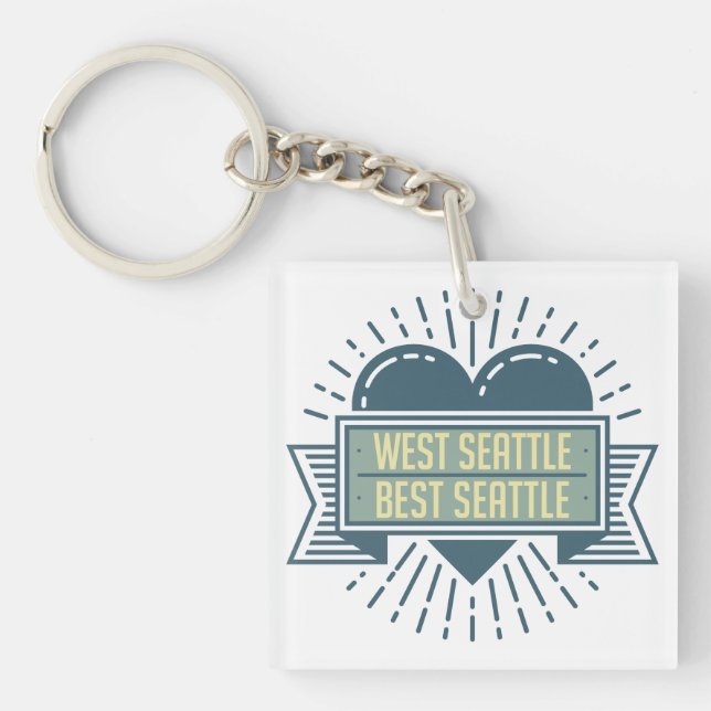 West Seattle, Best Seattle keychain (Front)