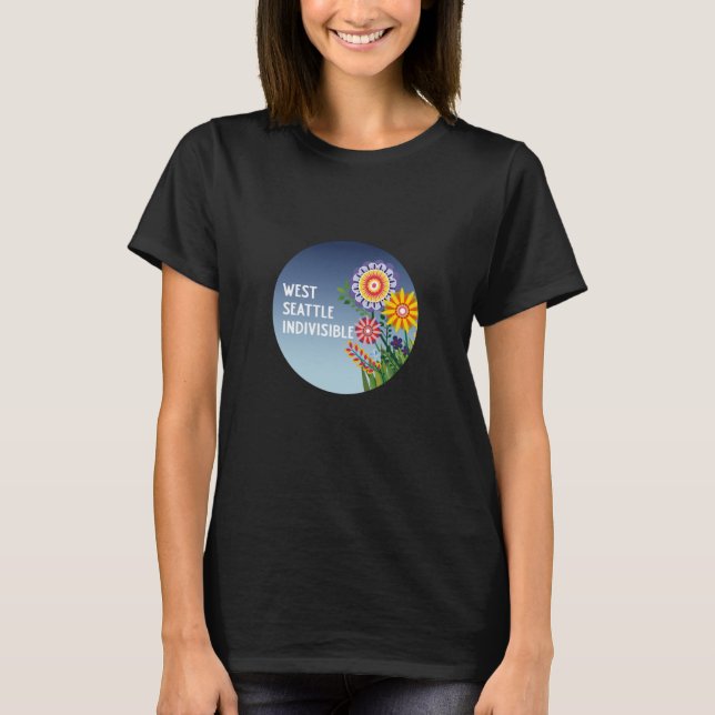 West Seattle Indivisible Flower T-shirt (Front)