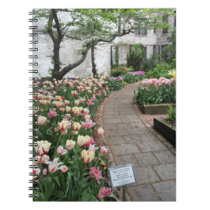 West Side Community Garden Tulip New York City NYC Notebook