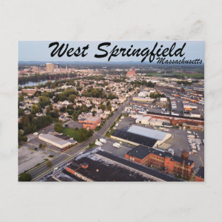West Springifled Massachusetts Postcard