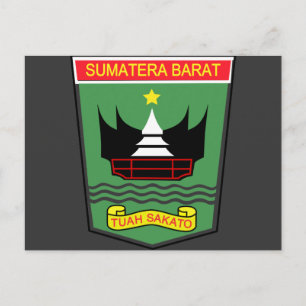West Sumatra, Indonesia Postcard