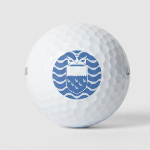 West Sussex county flag Golf Balls