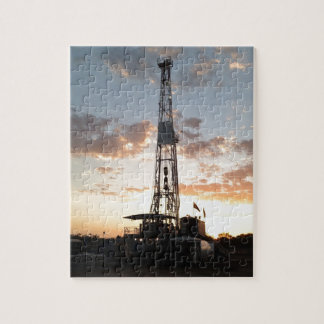 West Texas Drilling Rig Jigsaw Puzzle