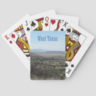 West Texas Landscape Playing Cards