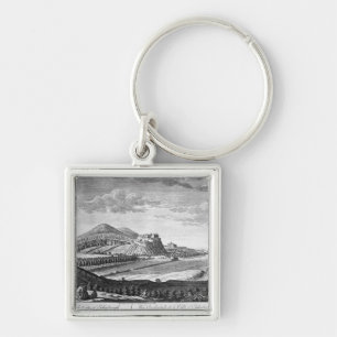 West View of the City of Edinburgh, 1753 Key Ring