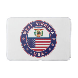 West Virginia Bath Mat