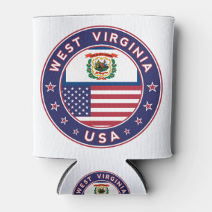 West Virginia Can Cooler