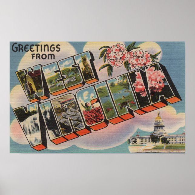 West Virginia (Capital Building) Poster (Front)