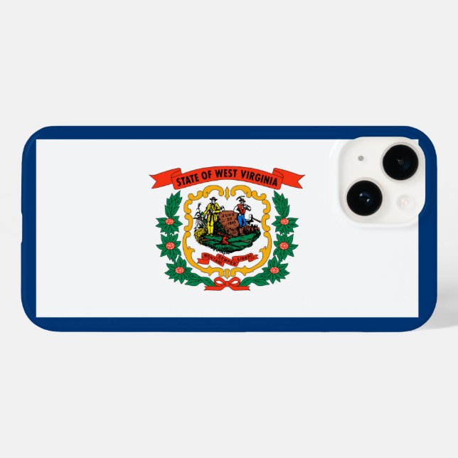 West Virginia Case-Mate iPhone Case (Back (Horizontal))