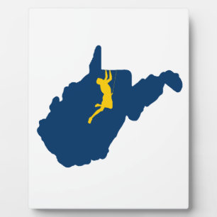 West Virginia Climbing Plaque