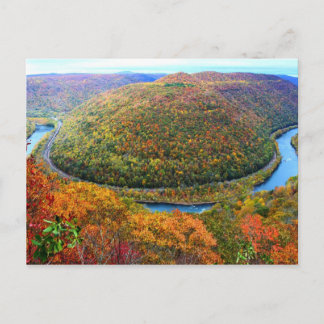 West Virginia Customisable Postcard