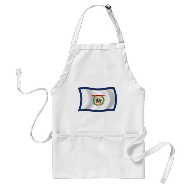 West Virginia Flag Apron (Front)