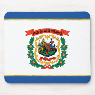 West Virginia flag Mouse Pad