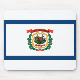 West Virginia Flag Mouse Pad