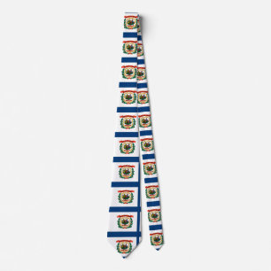 West Virginia Flag Tie