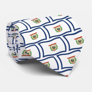 West Virginia Flag Tie
