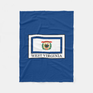 West Virginia Fleece Blanket