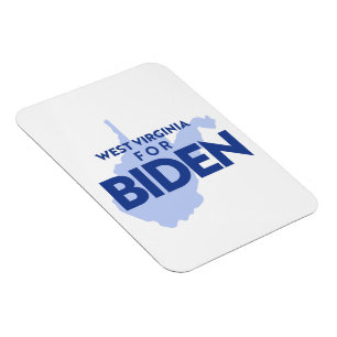 West Virginia For Biden Magnet