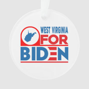 WEST VIRGINIA For Biden Ornament