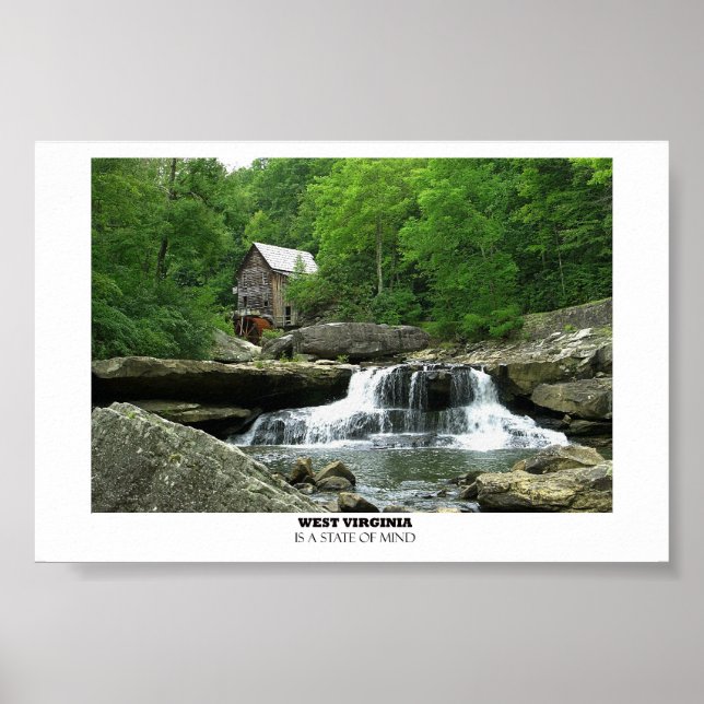 West Virginia Grist mill Poster (Front)