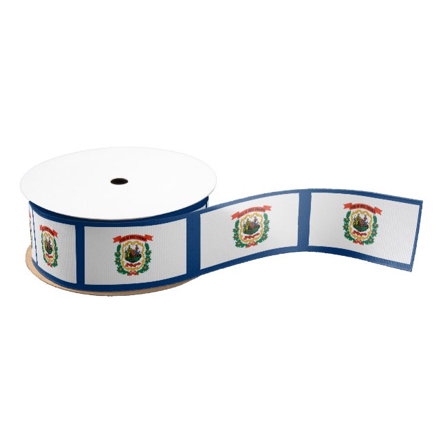 West Virginia Grosgrain Ribbon (Spool)