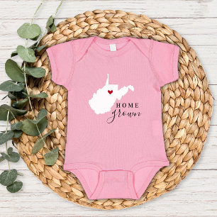 West Virginia Home Grown State Tee