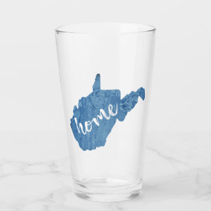West Virginia Home Wood Grain Glass