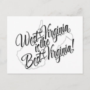 West Virginia is the Best Virginia Postcard