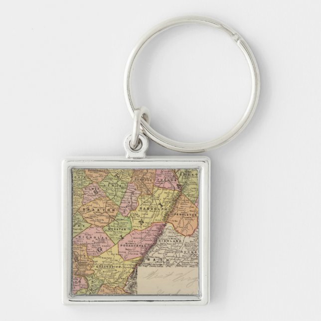 West Virginia Key Ring (Front)