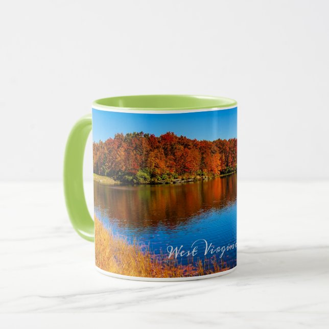 West Virginia landscape photograph Mug (Front Left)