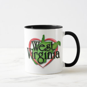 West Virginia Love Hug Mug