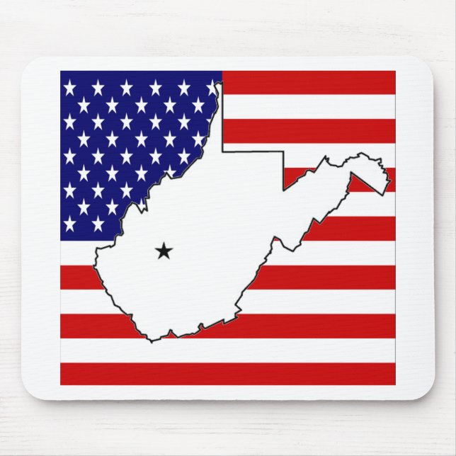 West Virginia Mouse Pad (Front)