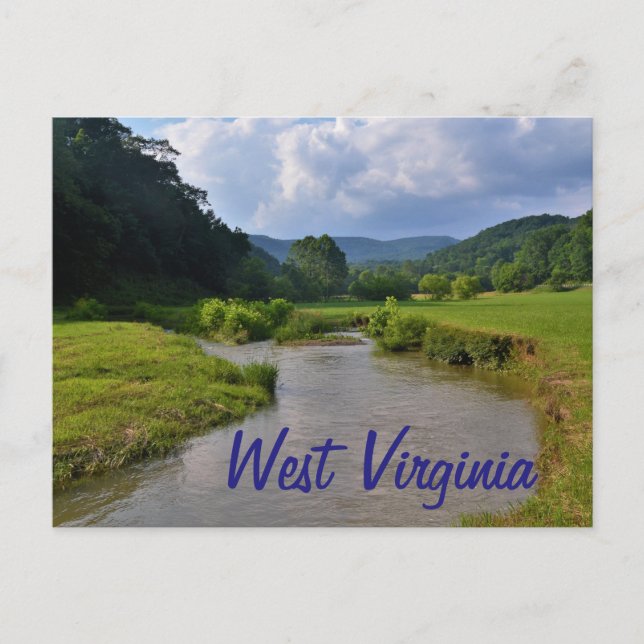 West Virginia Postcard (Front)