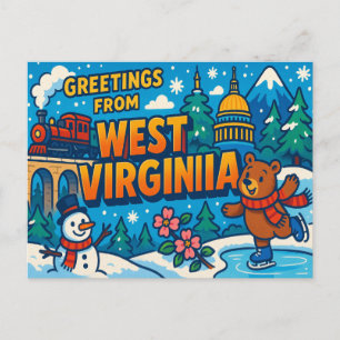WEST VIRGINIA Postcard
