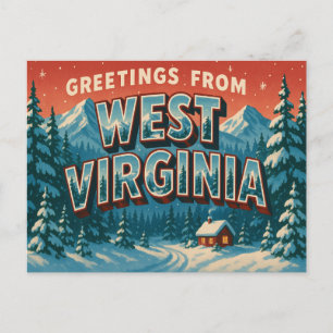 WEST VIRGINIA Postcard