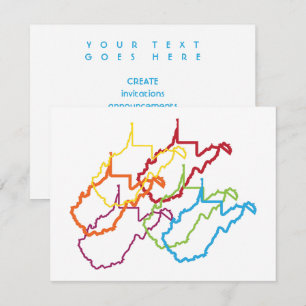 west virginia pride blur invitation