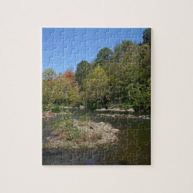 West Virginia River Jigsaw Puzzle (Vertical)