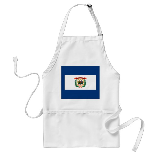 West Virginia State Flag Design Standard Apron (Front)