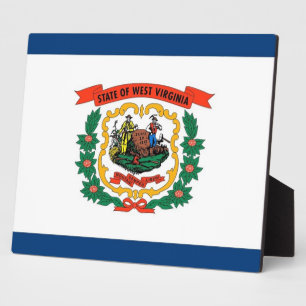 West Virginia State Flag Plaque